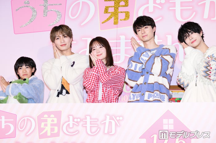 畑芽育・HiHi Jets作間龍斗ら、パジャマ姿で登場 プライベート寝巻き事情明かす「買い取りました」「結構可愛らしい」【うちの弟どもがすみません】