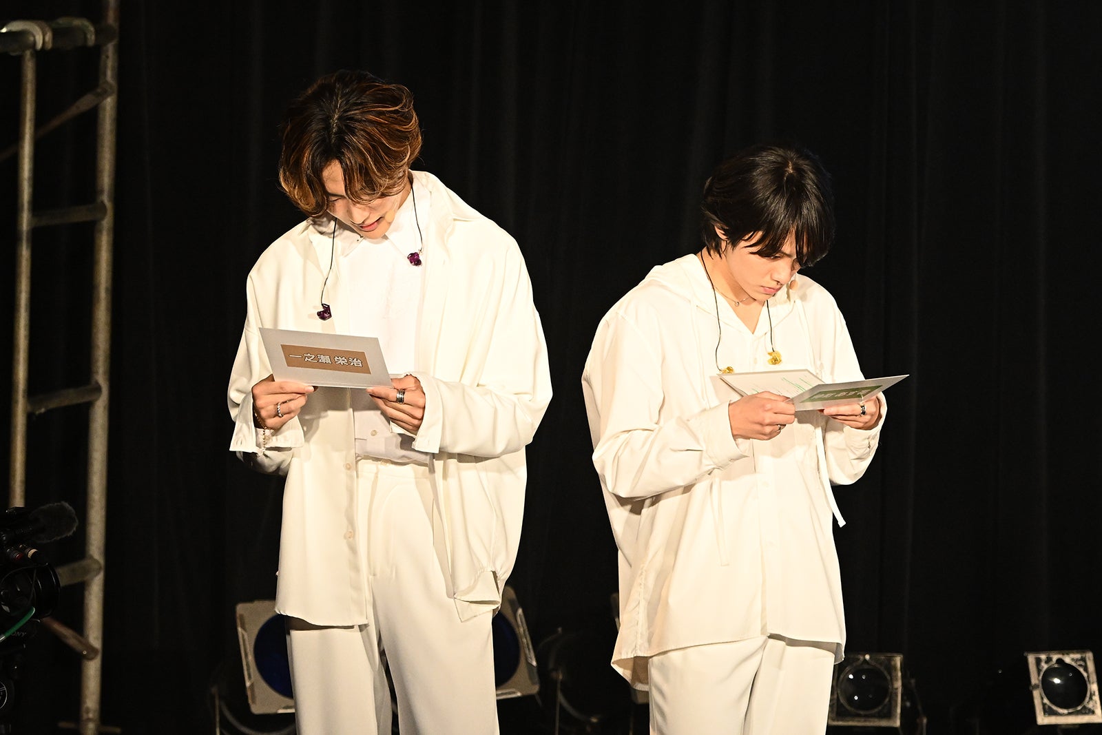 即興でセリフを覚えるNOA、山下幸輝「君の花になる “Let's 8LOOM” TOUR～FIRST and LAST～」東京公演（C）TBS