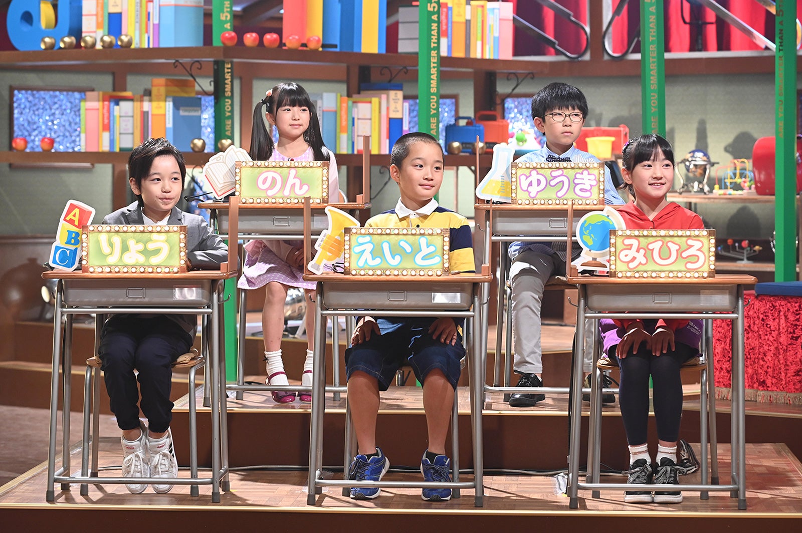 「クイズ！あなたは小学5年生より賢いの？」より（C）日本テレビ
