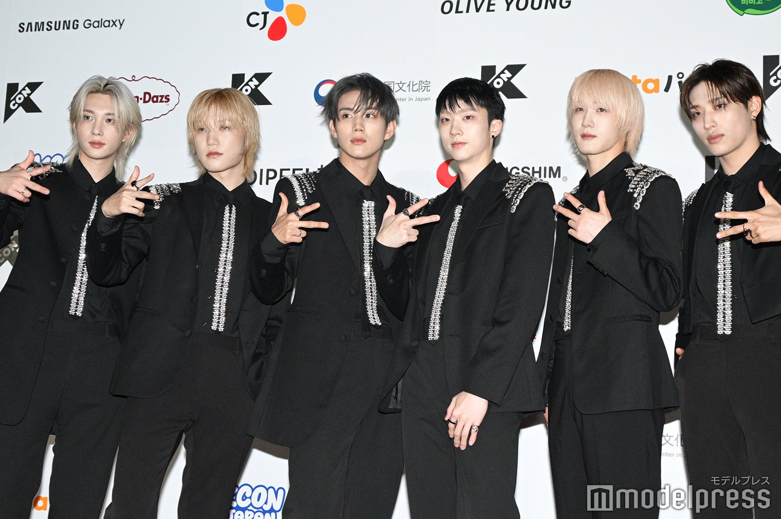 P1Harmony／テオ、ジョンソプ、インタク、ジウン、ソウル、ギホ（C）モデルプレス