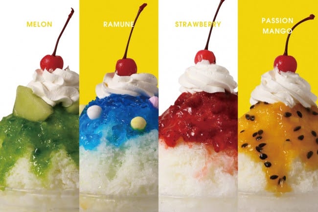 「サナギ新宿」にかき氷&チョコミントスイーツ、夏の期間限定で
