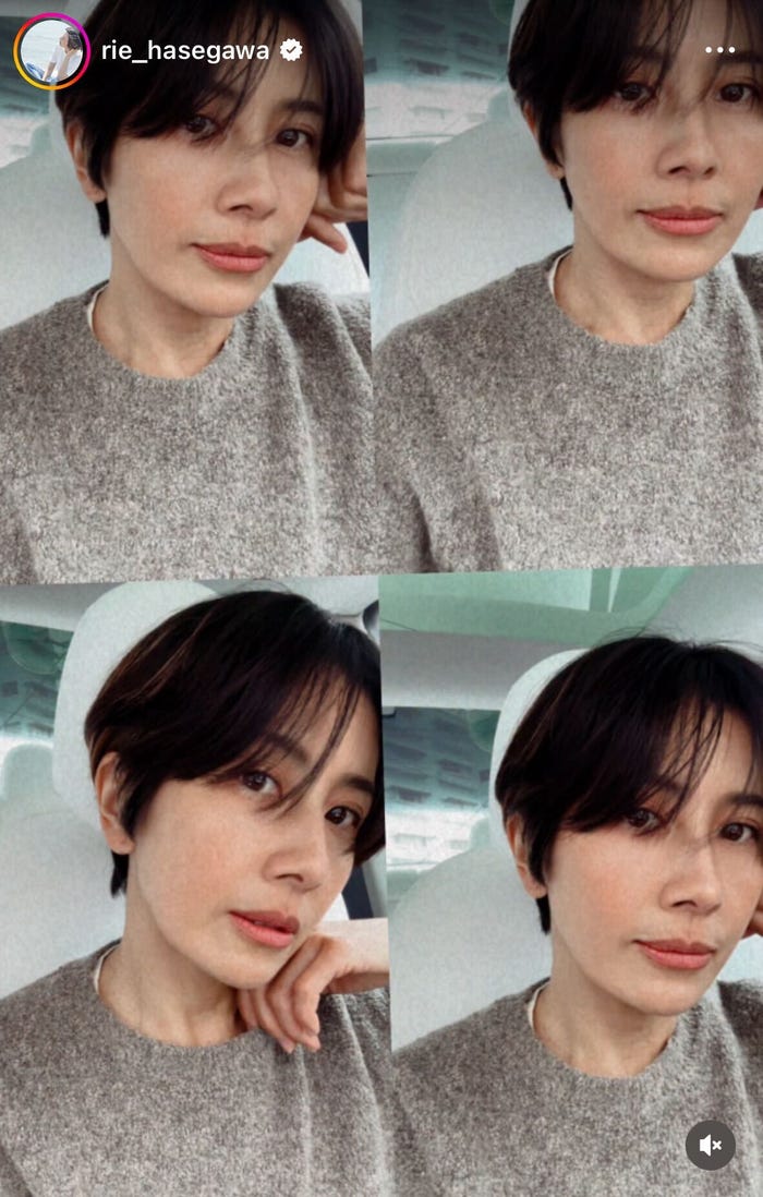 長谷川理恵Instagramより