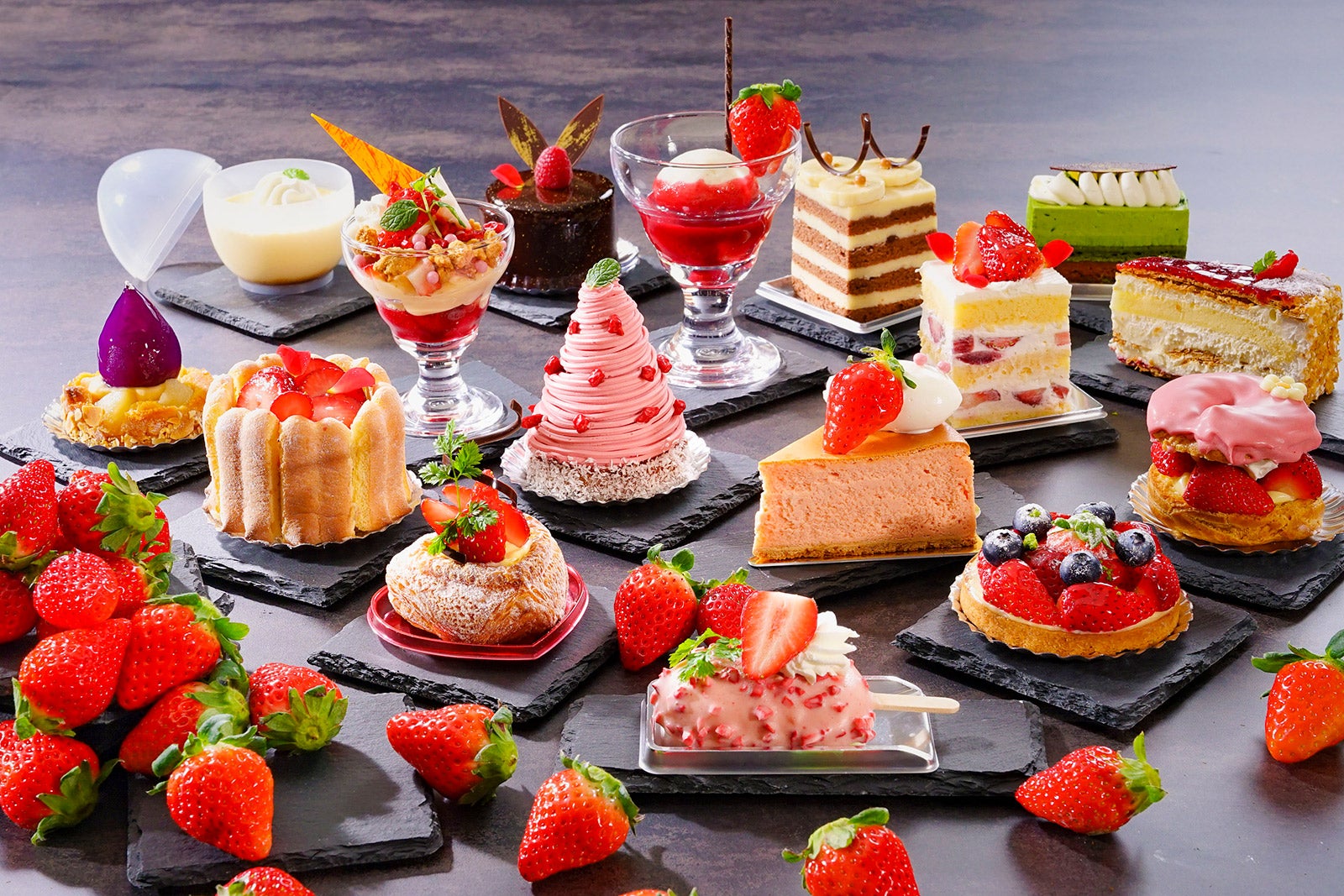 苺のスイーツオーダーブッフェ／画像提供：ニッコー・ホテルズ・インターナショナル