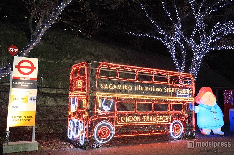 イギリス風のイルミネーション／画像提供：富士急行