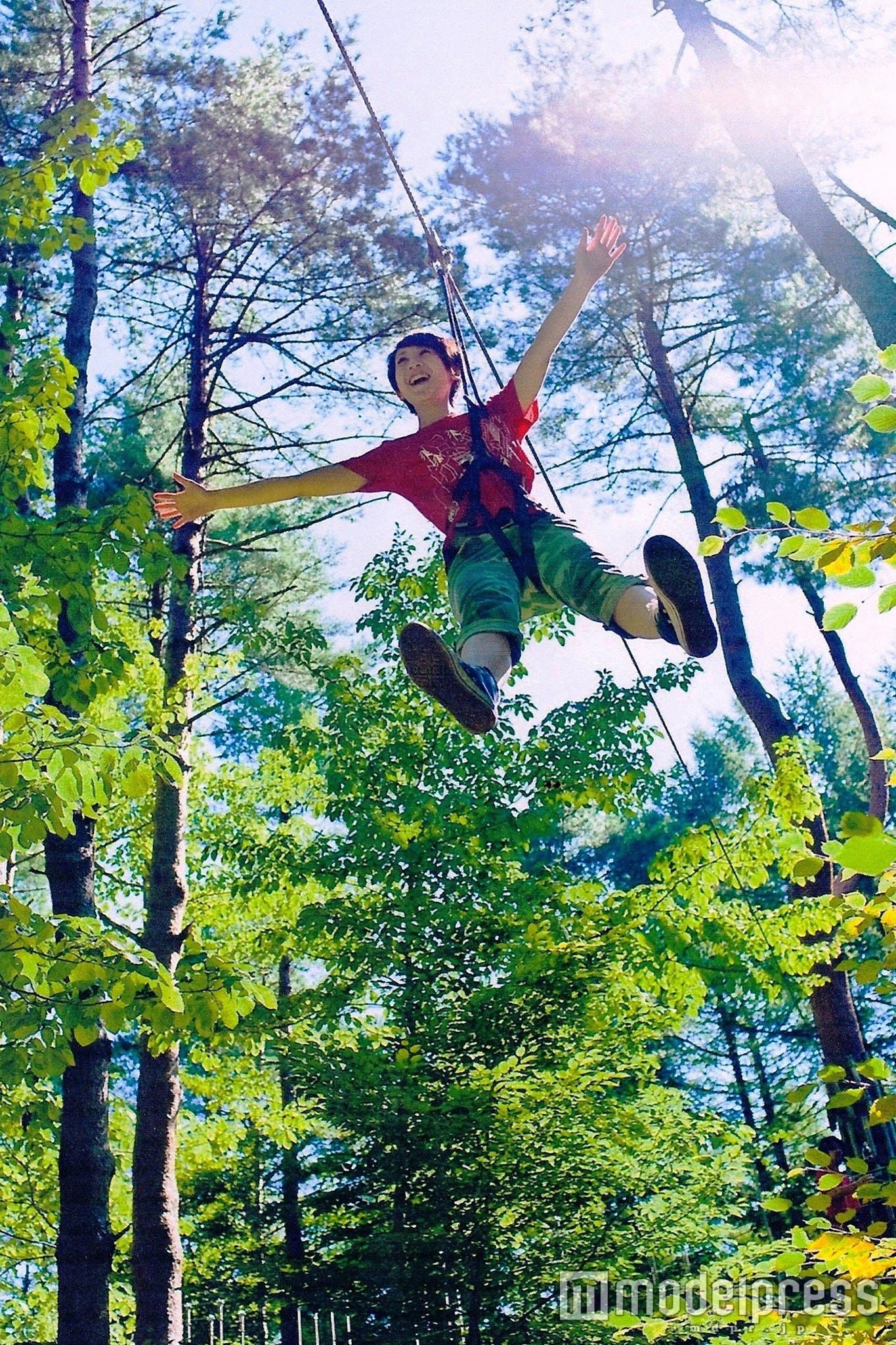 軽井沢の森を遊び尽くす!フランス発「フォレストアドベンチャー」で冒険体験