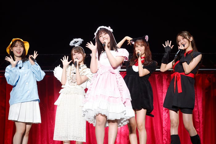 阪口珠美、矢久保美緒、佐藤璃果、佐藤楓、黒見明香「33rd アンダーライブ」(C)乃木坂46LLC