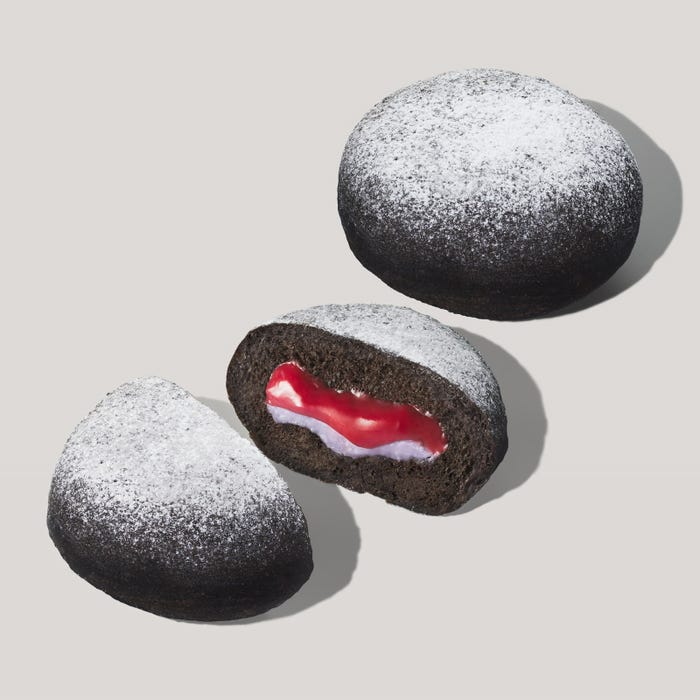 マラサダ ハロウィン ラズベリー&ブルーベリー/提供画像