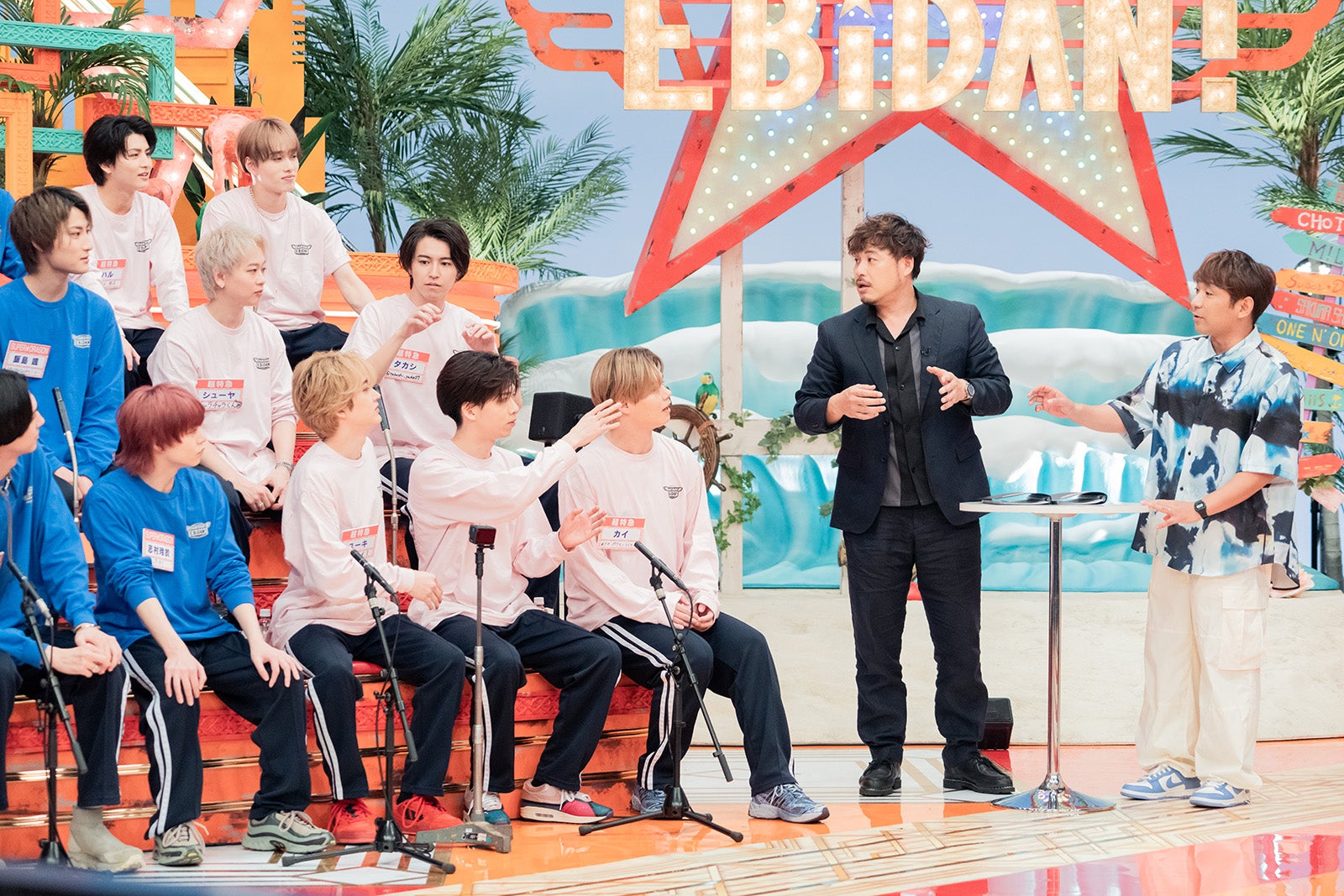 「DAN！ DAN！ EBiDAN！」シーズン2初回収録の様子（C）「DAN！ DAN！ EBiDAN！」製作委員会