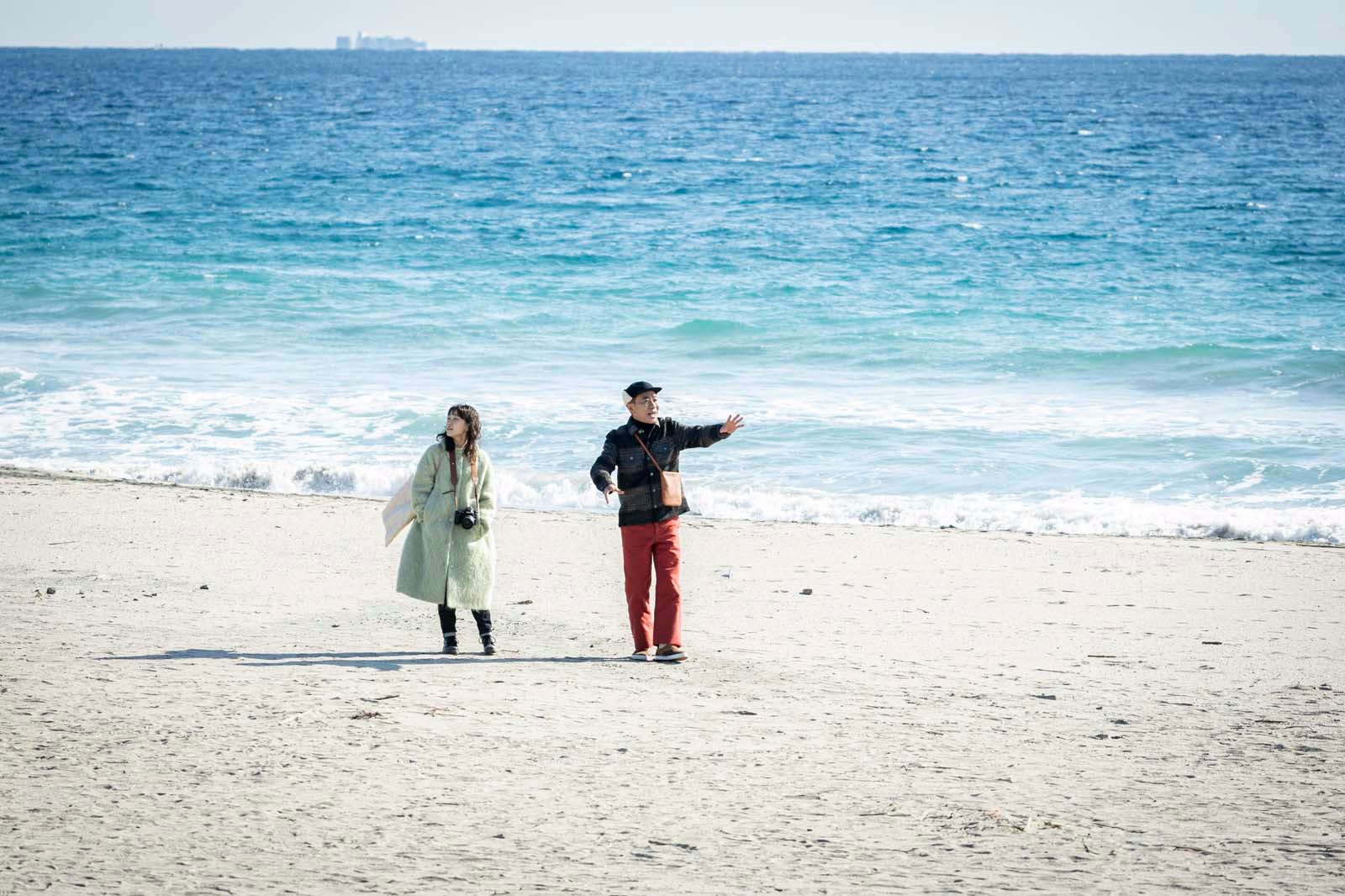 奈緒、木梨憲武「春になったら」第2話より（C）カンテレ