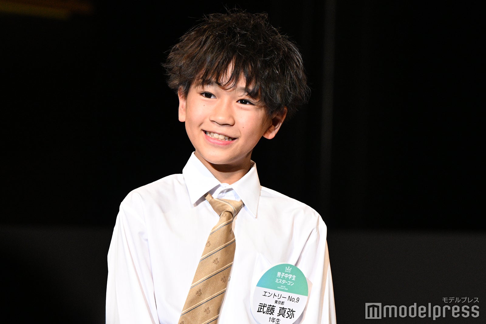 武藤真弥「男子中学生ミスターコン2025」ファイナル審査より（C）モデルプレス
