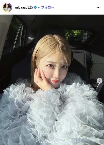 夏焼雅Instagramより