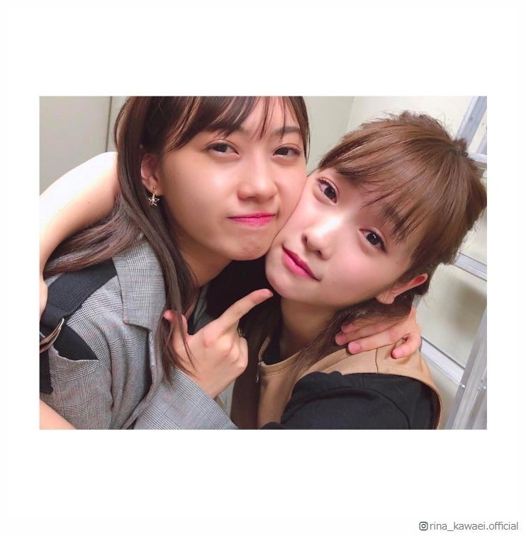 川栄李奈、木崎ゆりあに「大好きよ」密着ハグショットにファン歓喜