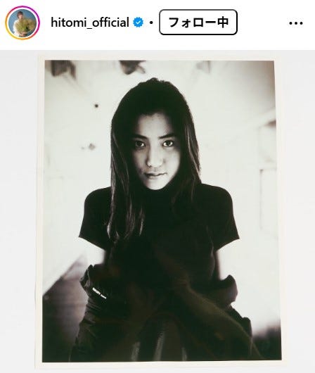 hitomi Instagramより