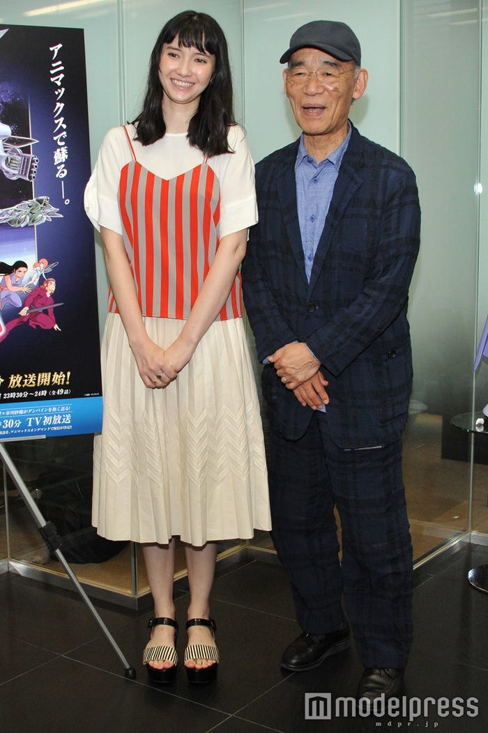 市川紗椰、富野由悠季氏(C)モデルプレス