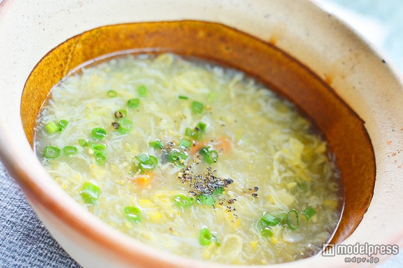 捕れたての蟹を使った優しい味付けの「Crub soup」