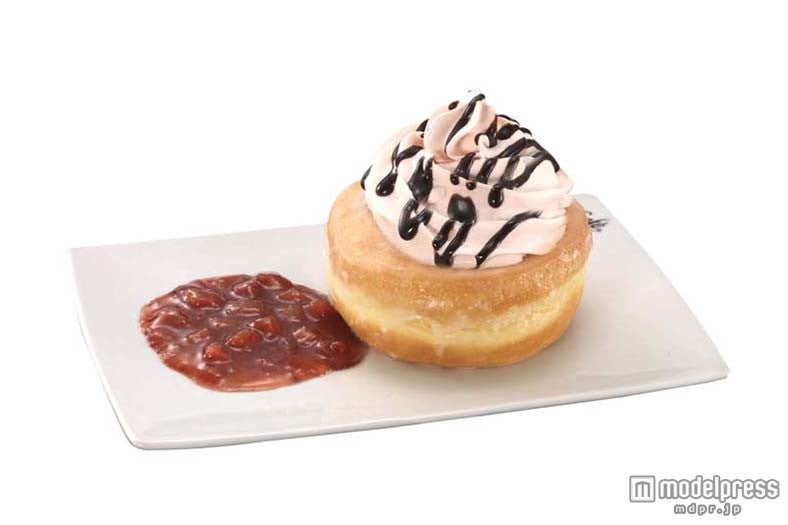 「シュガードーナツ with ストロベリーホイップ」