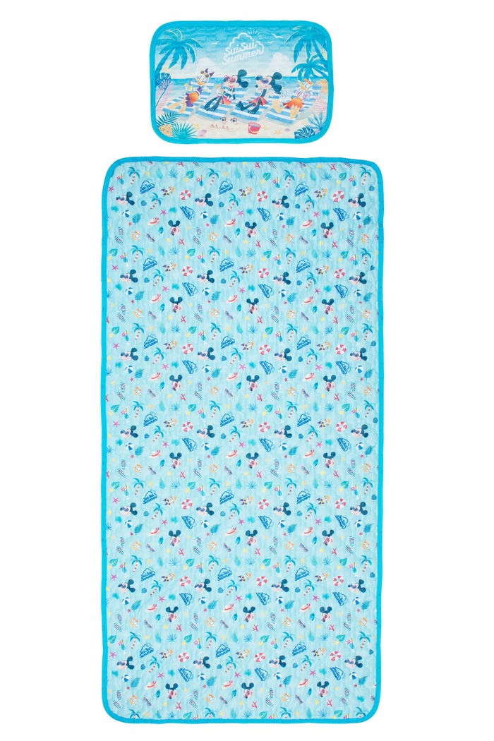 敷パッド&枕パッド¥5,500(C)Disney