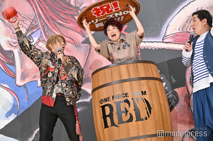 田中真弓、突然の登場(C)モデルプレス