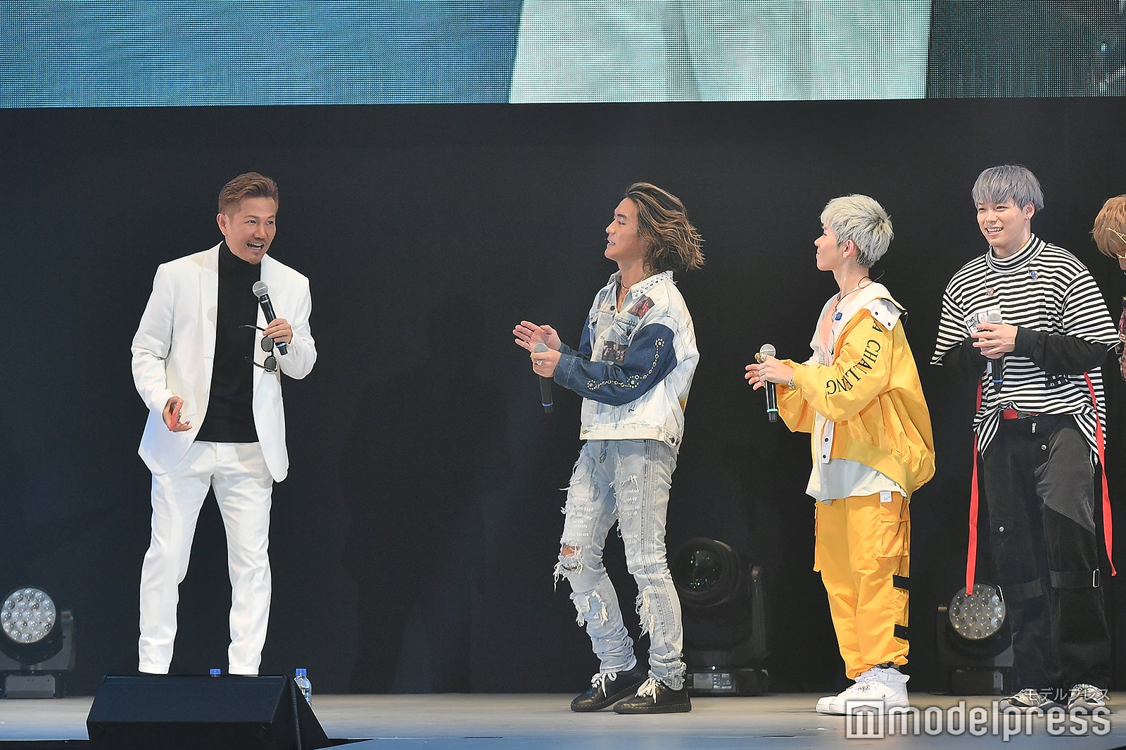 EXILE ATSUSHI＆BALLISTIK BOYZ （C）モデルプレス