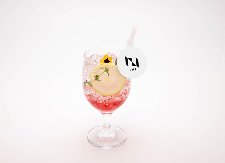 KCON2022 カラーソーダ＜INI＞税込880円／提供画像