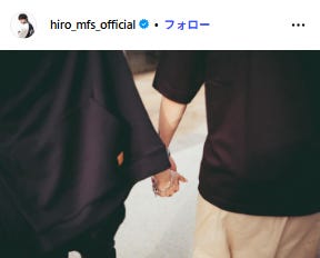 Hiro公式Instagramより