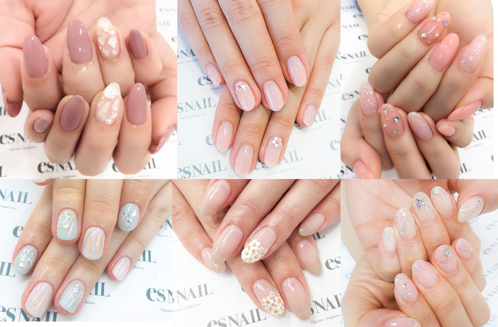 仕事もオシャレも楽しみたい。シンプル可愛い“オフィスネイル”（画像提供：esNAIL）