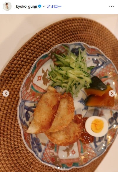 郡司恭子Instagramより