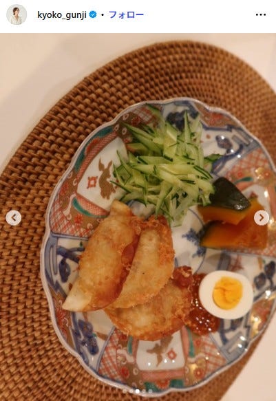 郡司恭子Instagramより