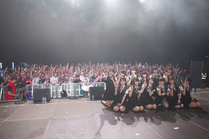 =LOVE「Japan Expo 2018」公演の様子(提供写真)