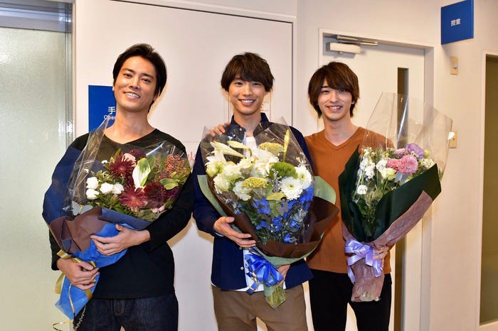 (左から)桐谷健太、福士蒼汰、横浜流星(C)TBS