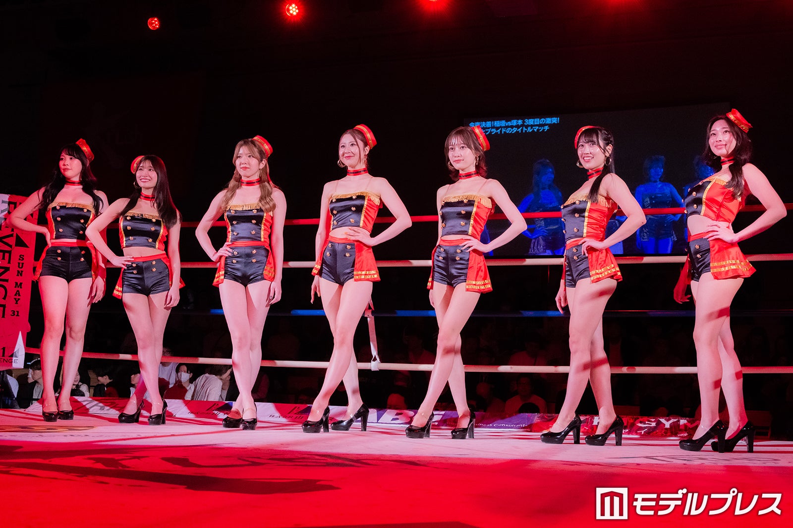（左から）篠見星奈、愛花、荻野心、冨樫秋穂、永瀬ひな、西緒りり、星野琴（C）モデルプレス