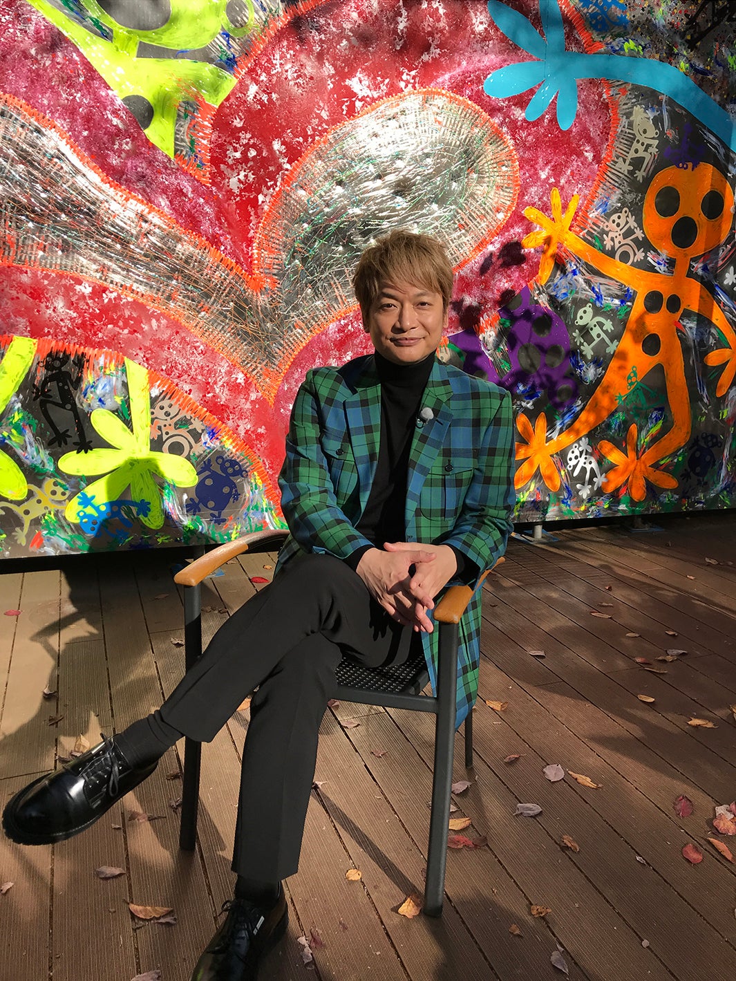 香取慎吾、学生の前にサプライズ登場 3年ぶり2度目の個展直前番組が放送決定