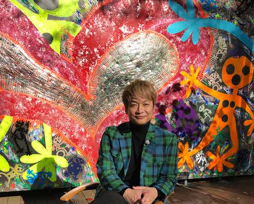 香取慎吾、学生の前にサプライズ登場 3年ぶり2度目の個展直前番組が放送決定