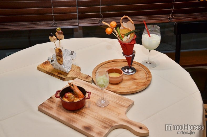 岩堀せりプロデュースのカクテル＆フード