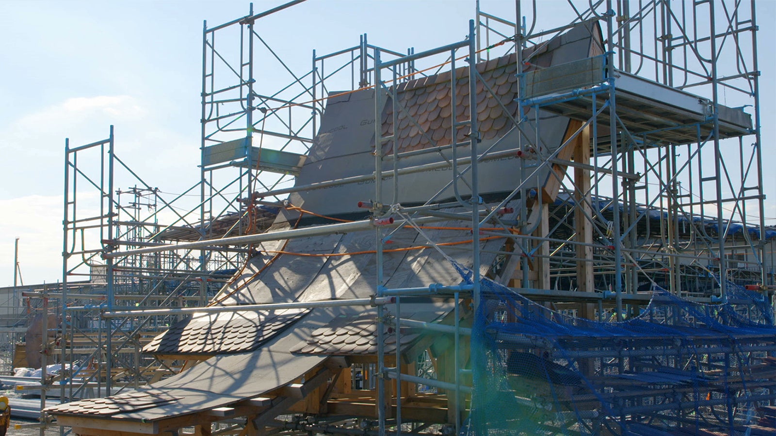 工事の様子（C）Disney