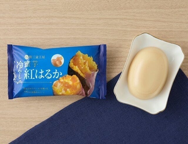 ローソン　徳島産業　和三盆工房　冷やし蜜芋　紅はるか