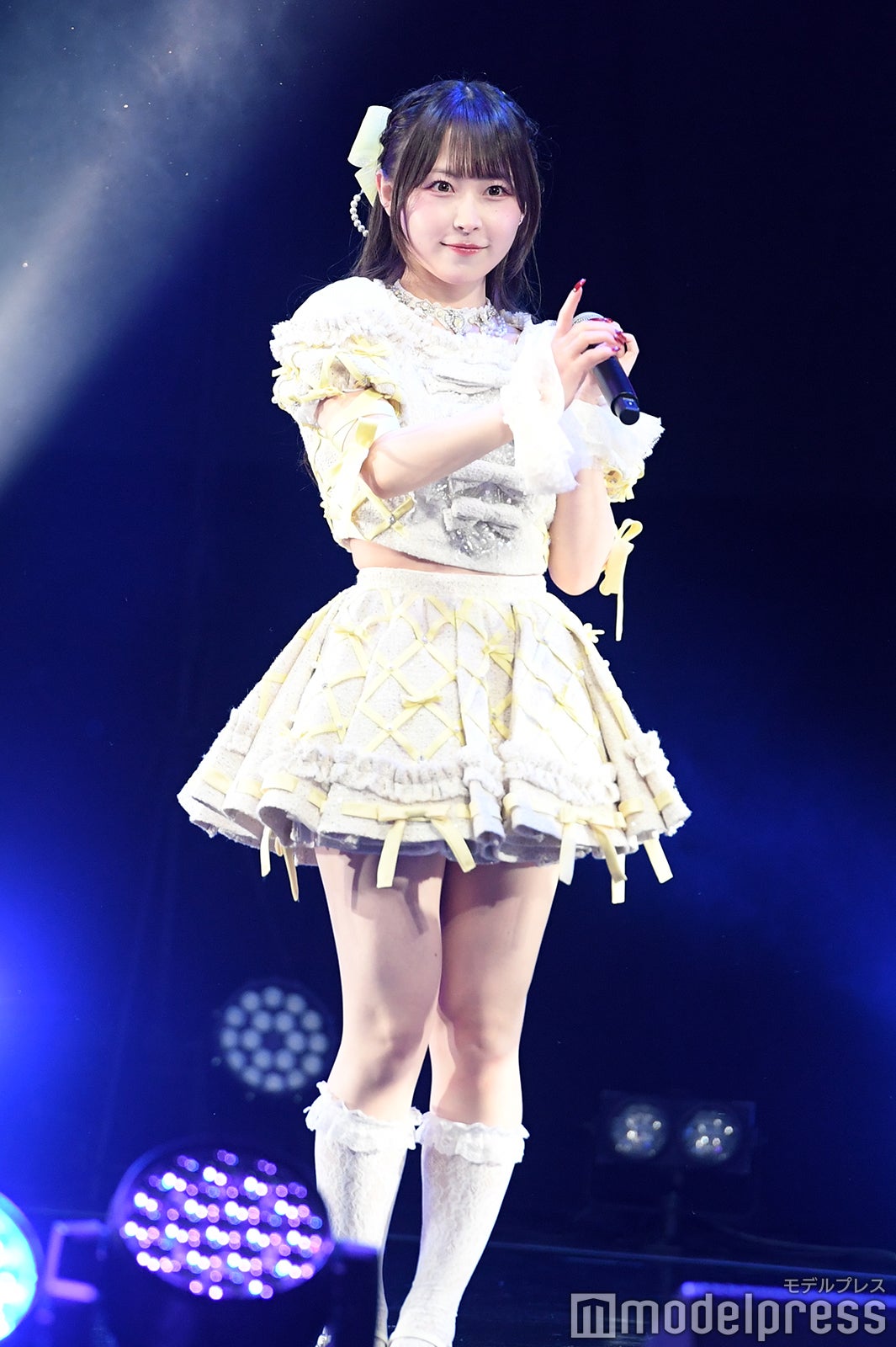 島村嬉唄／きゅるりんってしてみて（C）モデルプレス