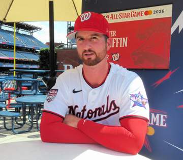 元巨人グリフィン、1回2K完ぺき投球 4年ぶり米球界復帰で球宴初選出初登板 日本に感謝「日本のファンは情熱的で温かった」 今も連絡を取り合ってる巨人の選手は