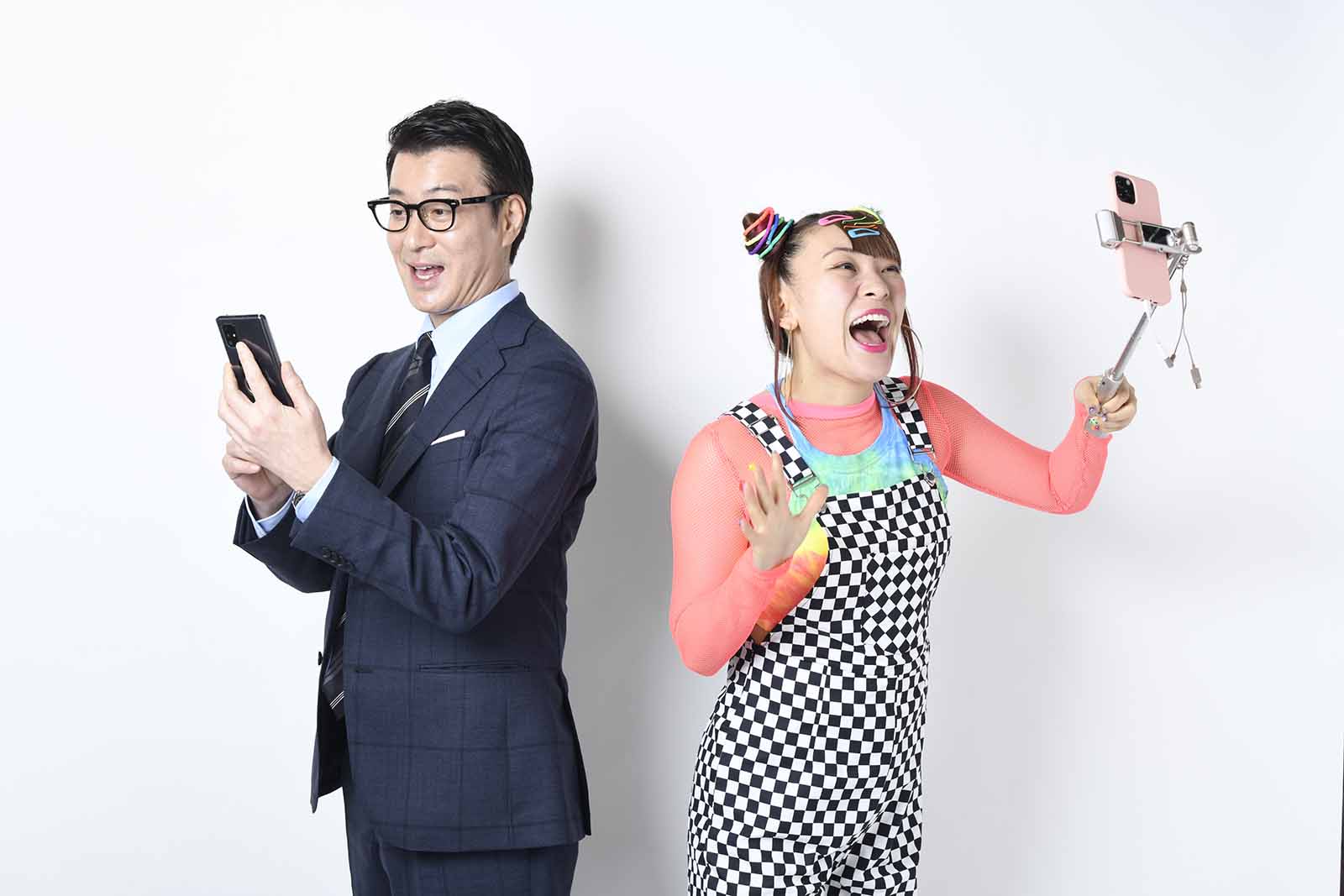 加藤浩次、フワちゃん（提供写真）