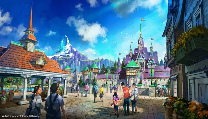 フローズンキングダム(C)Disney
