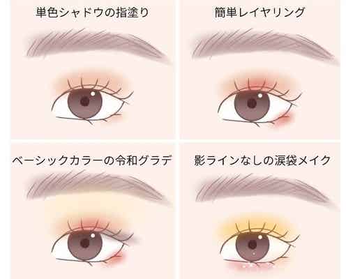 初心者でも失敗しない!簡単なのに垢抜けるアイシャドウの塗り方4選