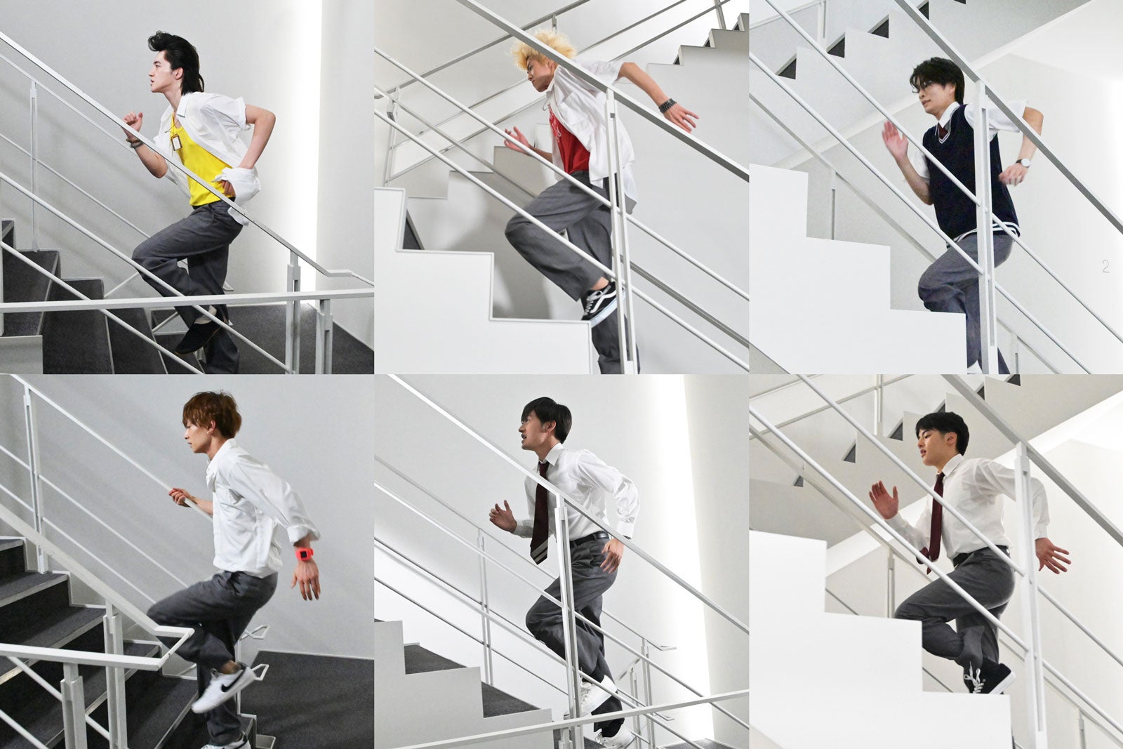 美 少年「全力坂」初登場 テレ朝の階段を駆け上がる＜全力坂×真夏の少年＞