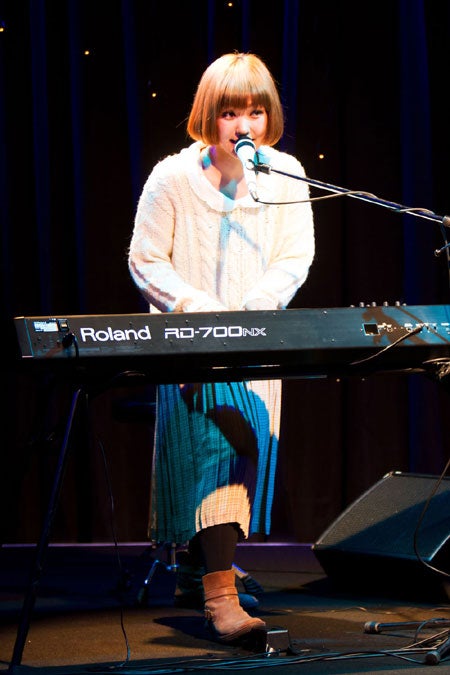 近藤夏子（「ラフォーレファッションウィーク'11」より）