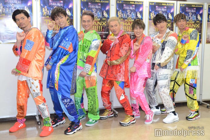 写真左から/U-YEAH、YORI、KIMI、ISSA、DAICHI、KENZO、TOMO(C)モデルプレス