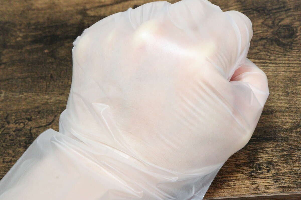 無印良品のフィットする調理用手にフィットする手袋