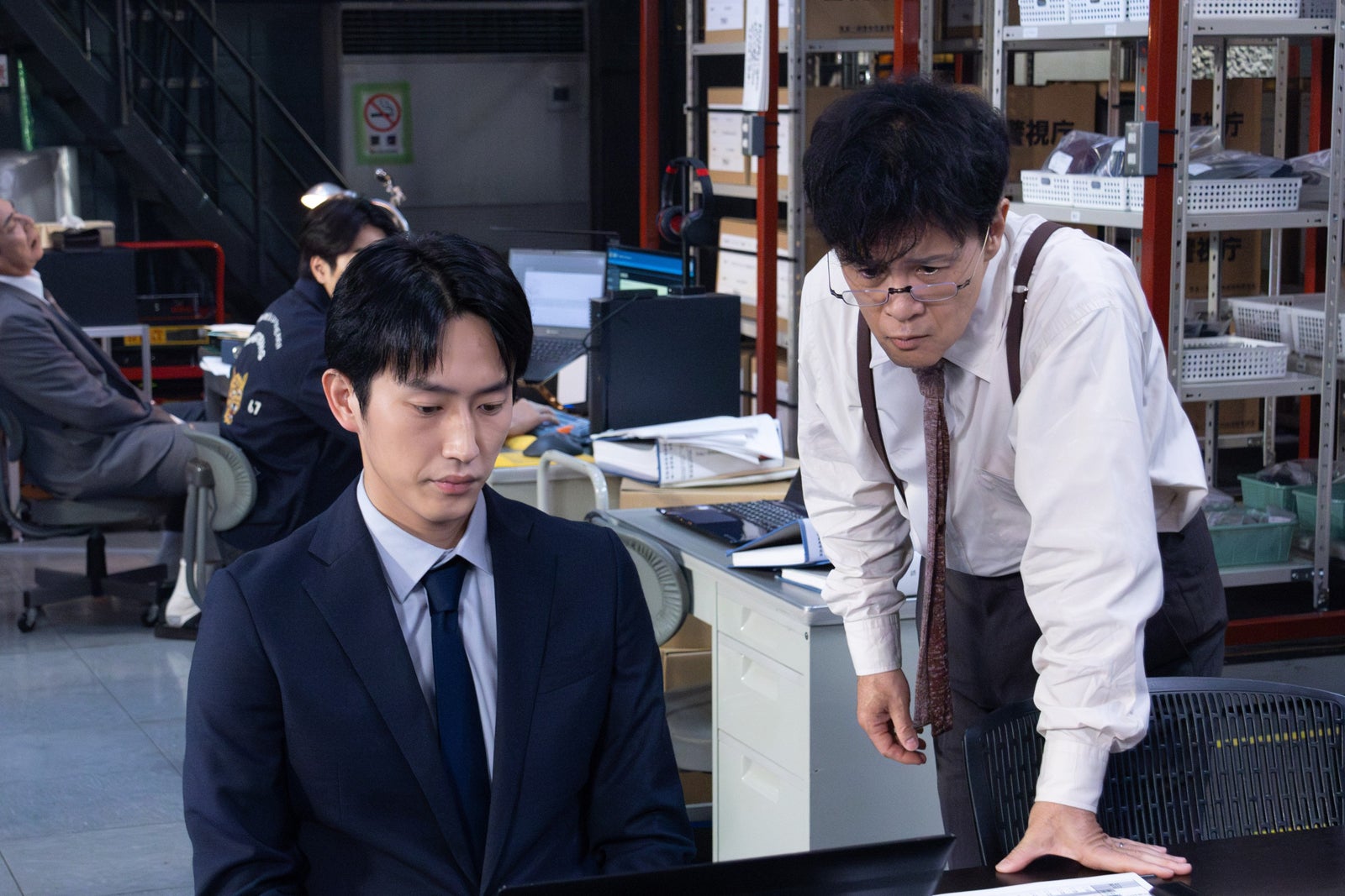 杉野遥亮、橋本じゅん「オクラ〜迷宮入り事件捜査〜」第4話（C）フジテレビ
