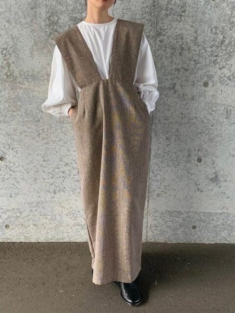 ブラウンコーデ　秋