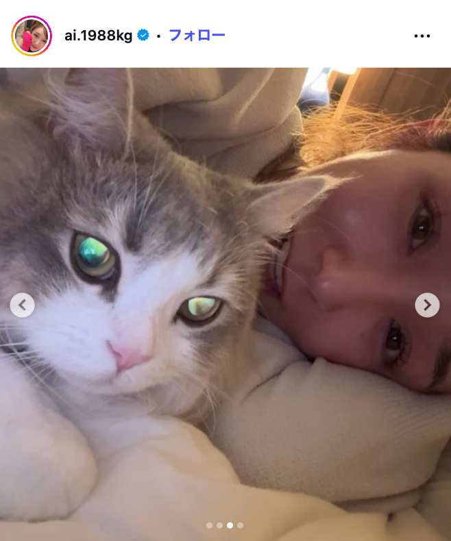 加護亜依Instagramより
