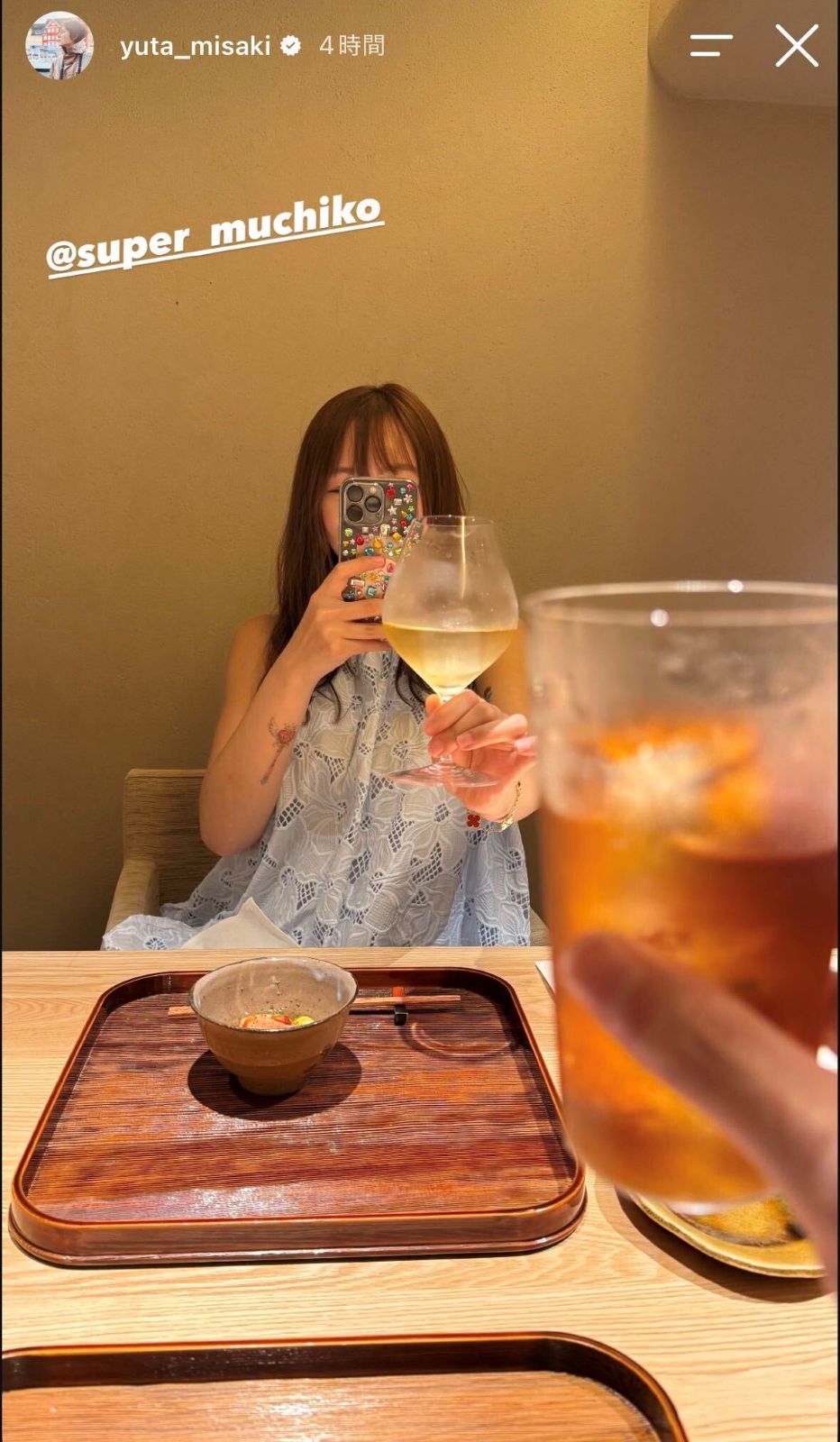 三崎優太Instagramストーリーズより