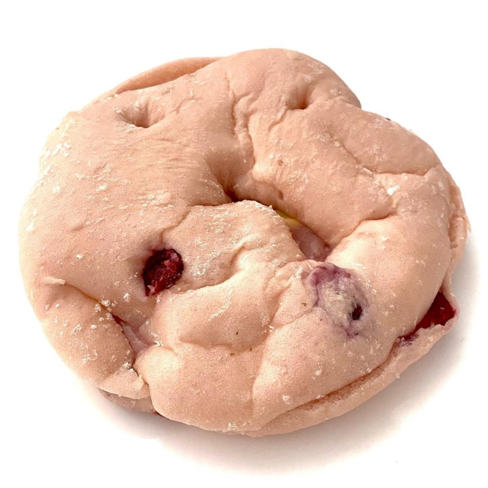 ローソンのいちごのフォカッチャいちごバターに追いバターの写真